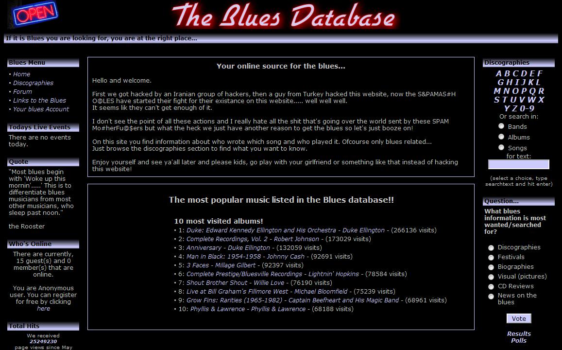 bluesdatabase