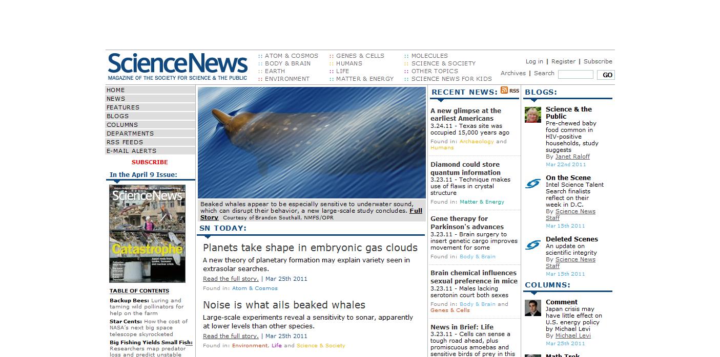 science news